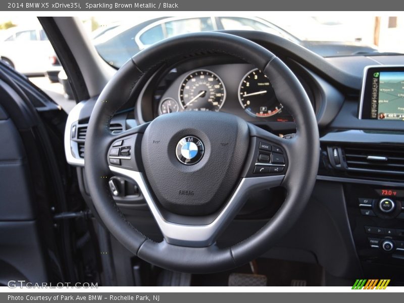 Sparkling Brown Metallic / Black 2014 BMW X5 xDrive35i