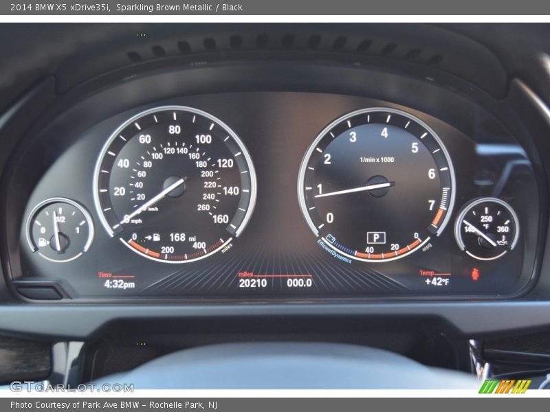 Sparkling Brown Metallic / Black 2014 BMW X5 xDrive35i