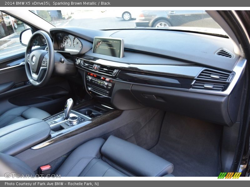 Sparkling Brown Metallic / Black 2014 BMW X5 xDrive35i