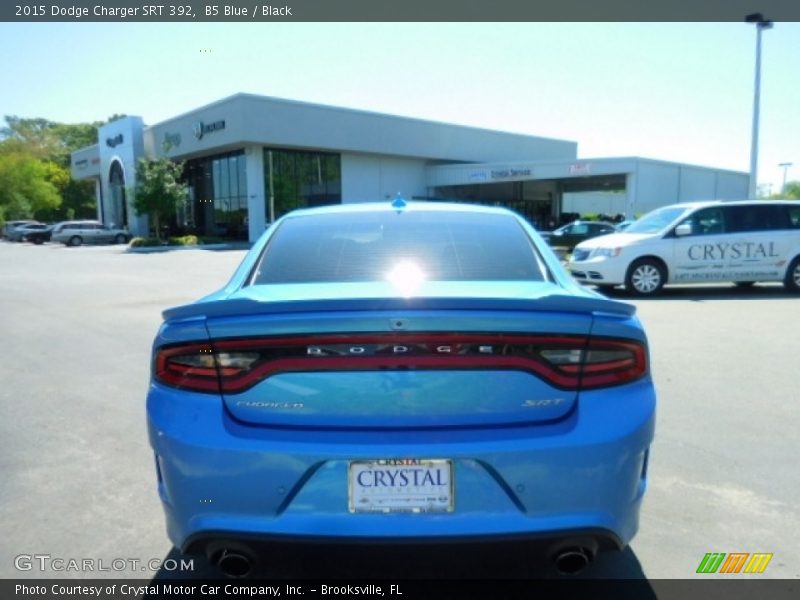 B5 Blue / Black 2015 Dodge Charger SRT 392