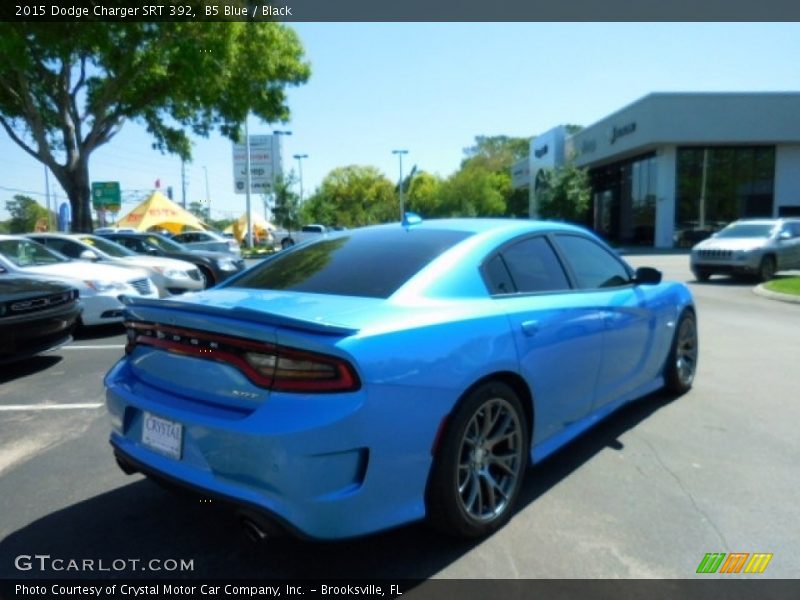 B5 Blue / Black 2015 Dodge Charger SRT 392
