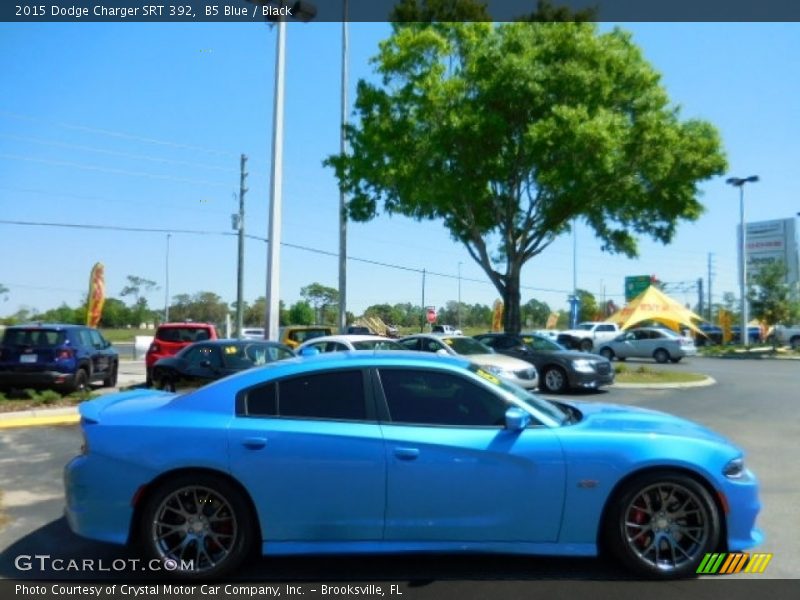 B5 Blue / Black 2015 Dodge Charger SRT 392