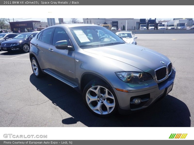 Space Gray Metallic / Black 2011 BMW X6 xDrive35i