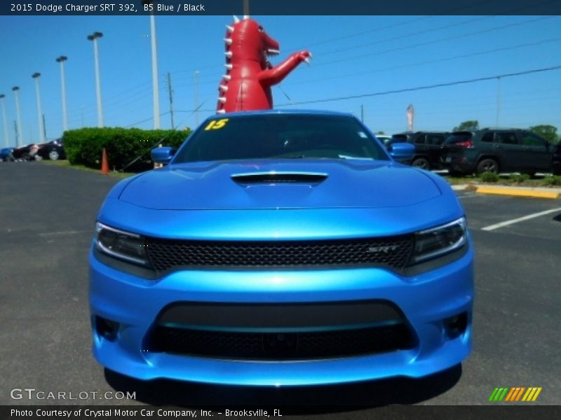 B5 Blue / Black 2015 Dodge Charger SRT 392