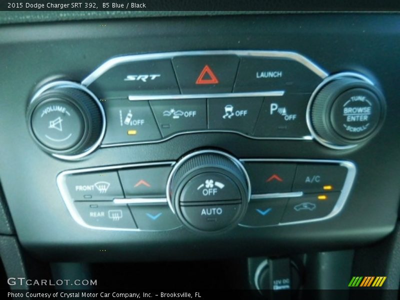 Controls of 2015 Charger SRT 392