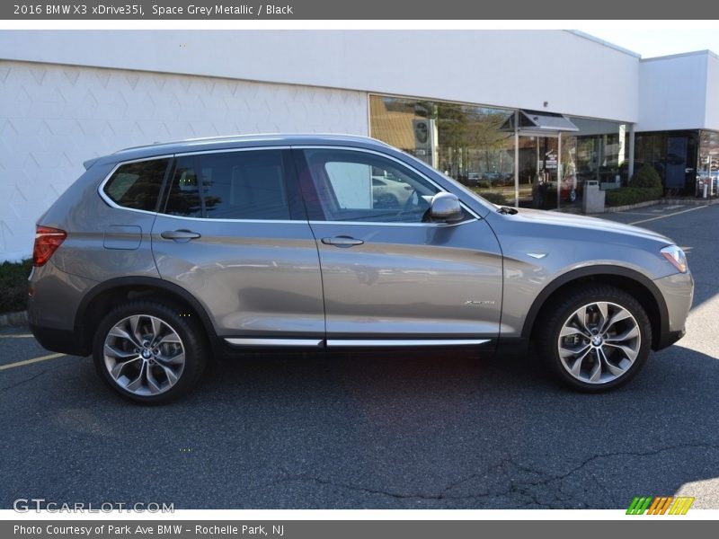 Space Grey Metallic / Black 2016 BMW X3 xDrive35i