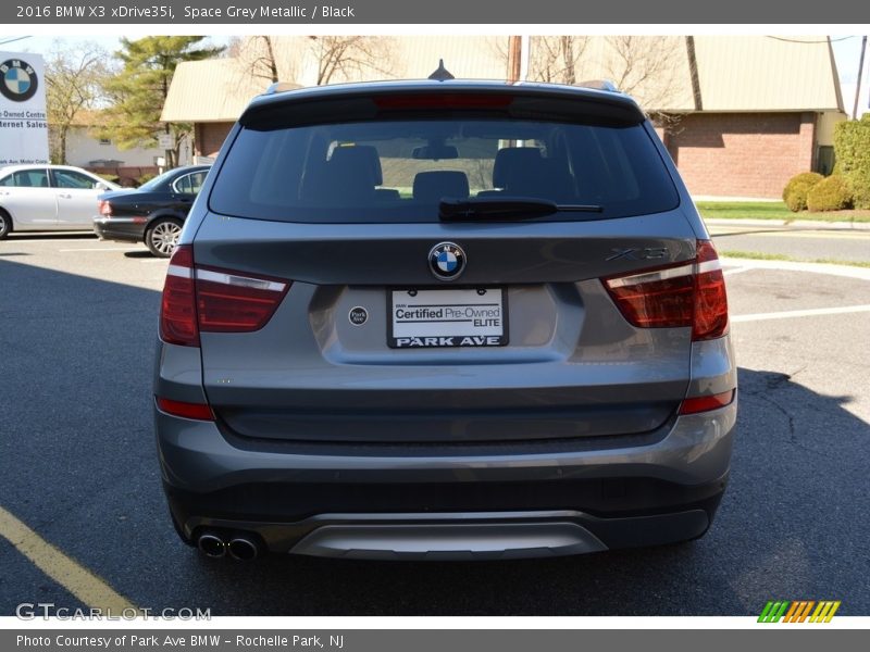 Space Grey Metallic / Black 2016 BMW X3 xDrive35i