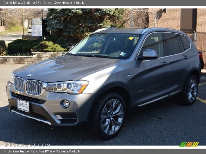 Space Grey Metallic / Black 2016 BMW X3 xDrive35i