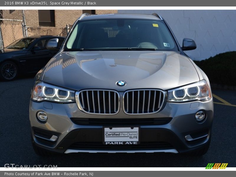 Space Grey Metallic / Black 2016 BMW X3 xDrive35i