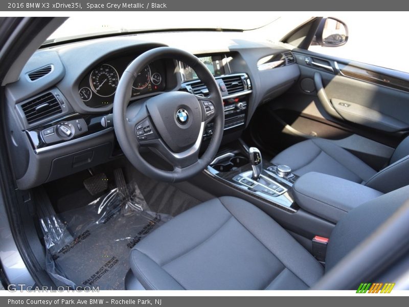 Space Grey Metallic / Black 2016 BMW X3 xDrive35i