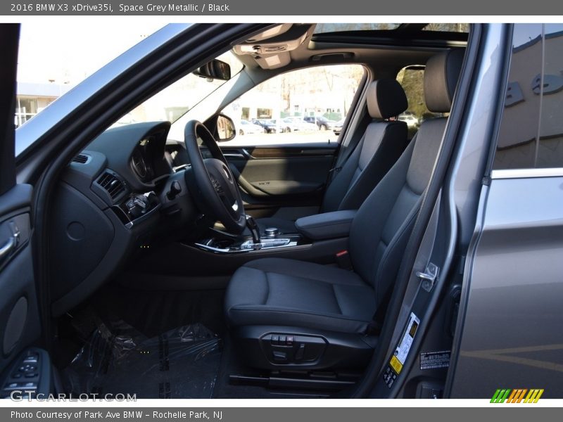 Space Grey Metallic / Black 2016 BMW X3 xDrive35i