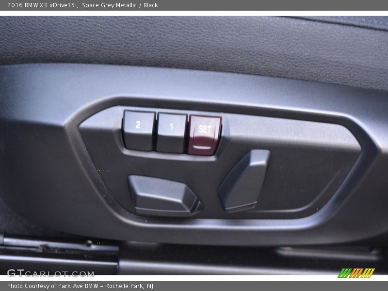 Space Grey Metallic / Black 2016 BMW X3 xDrive35i