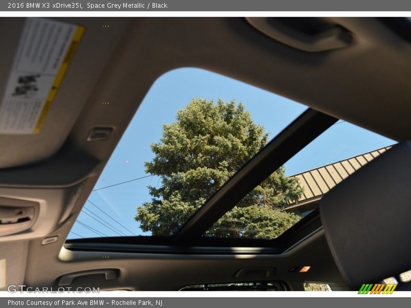 Space Grey Metallic / Black 2016 BMW X3 xDrive35i
