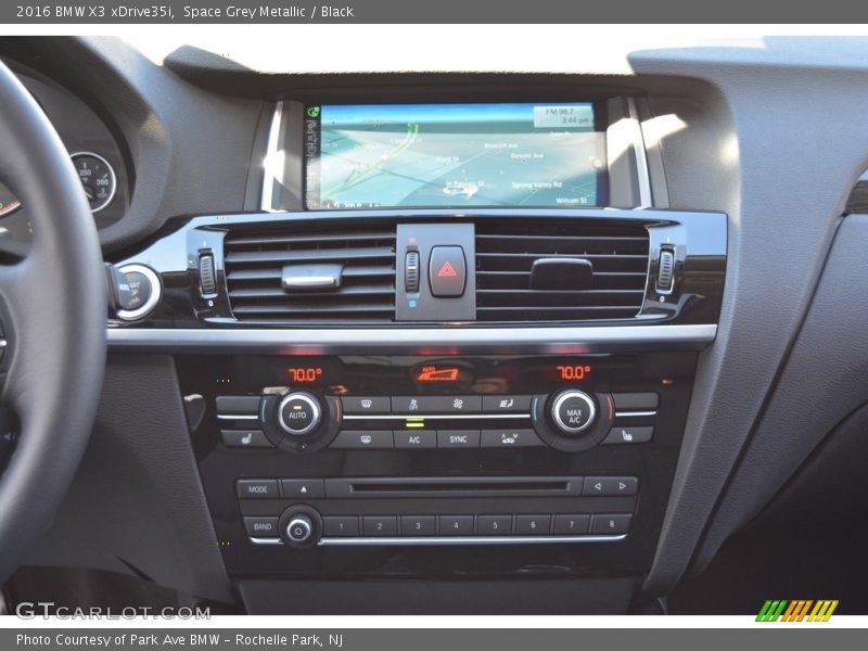 Space Grey Metallic / Black 2016 BMW X3 xDrive35i
