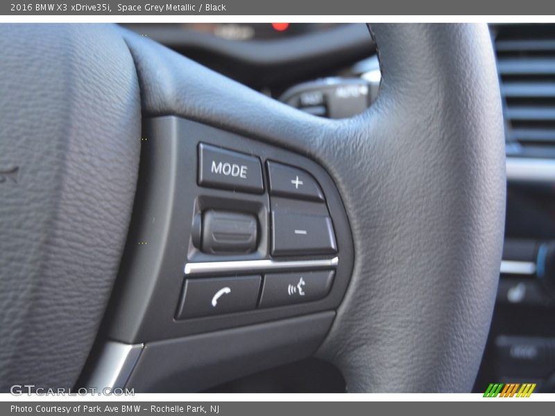 Space Grey Metallic / Black 2016 BMW X3 xDrive35i