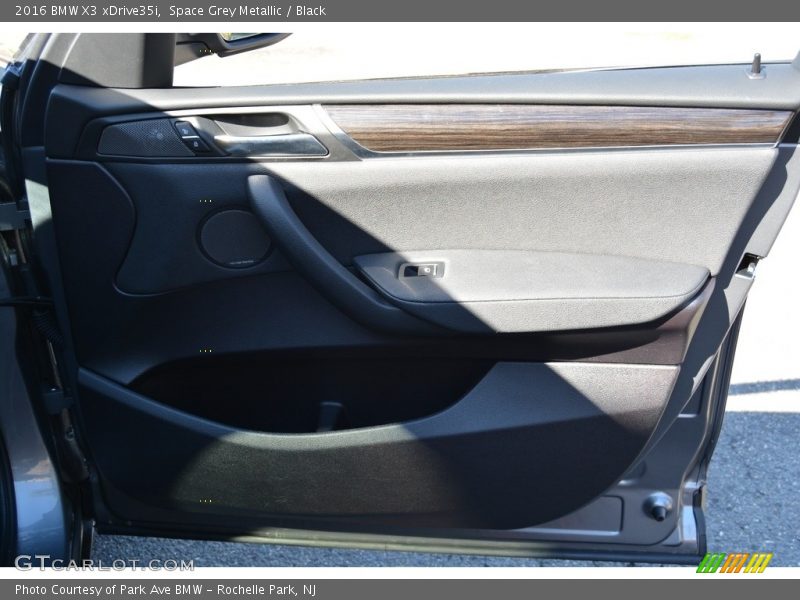 Space Grey Metallic / Black 2016 BMW X3 xDrive35i