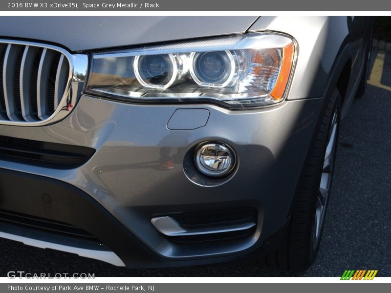 Space Grey Metallic / Black 2016 BMW X3 xDrive35i