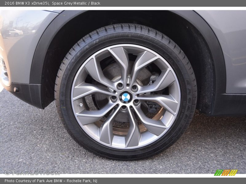 Space Grey Metallic / Black 2016 BMW X3 xDrive35i