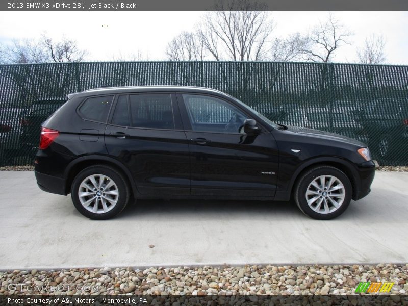 Jet Black / Black 2013 BMW X3 xDrive 28i