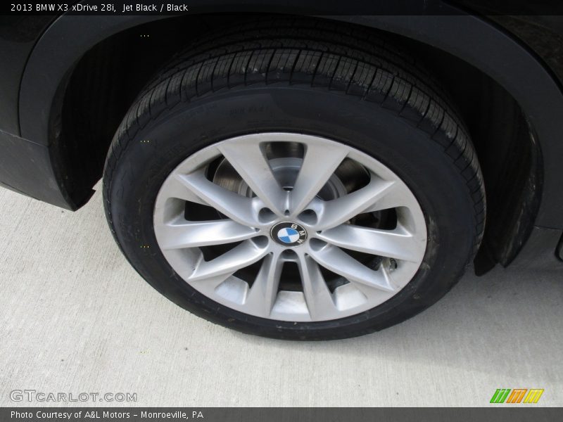 Jet Black / Black 2013 BMW X3 xDrive 28i