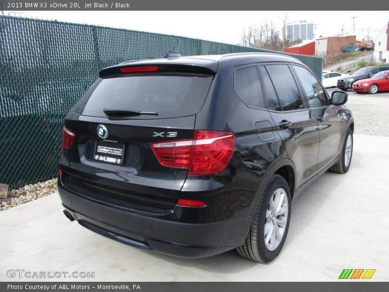 Jet Black / Black 2013 BMW X3 xDrive 28i