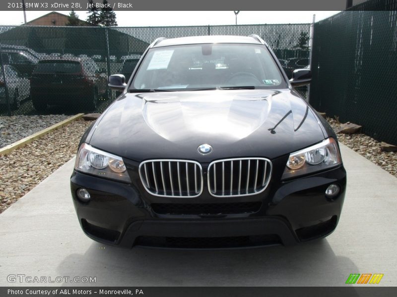 Jet Black / Black 2013 BMW X3 xDrive 28i