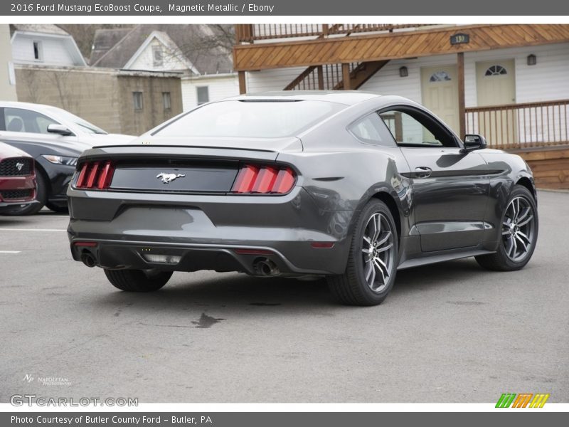 Magnetic Metallic / Ebony 2016 Ford Mustang EcoBoost Coupe