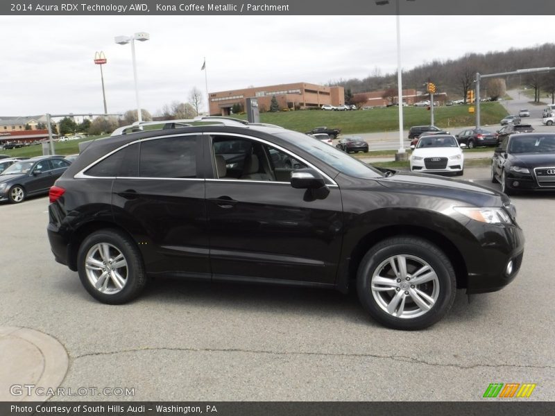 Kona Coffee Metallic / Parchment 2014 Acura RDX Technology AWD