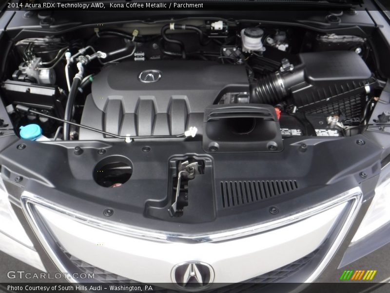Kona Coffee Metallic / Parchment 2014 Acura RDX Technology AWD