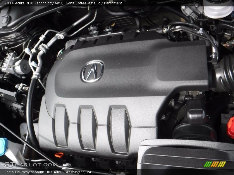 Kona Coffee Metallic / Parchment 2014 Acura RDX Technology AWD