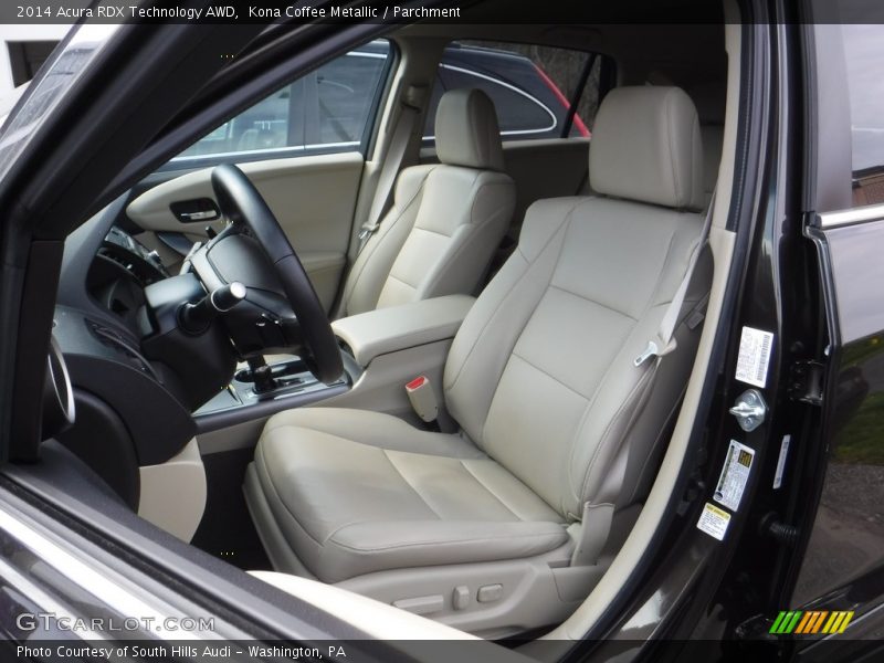 Kona Coffee Metallic / Parchment 2014 Acura RDX Technology AWD