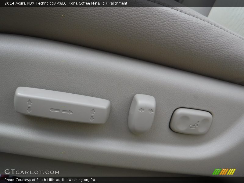 Kona Coffee Metallic / Parchment 2014 Acura RDX Technology AWD