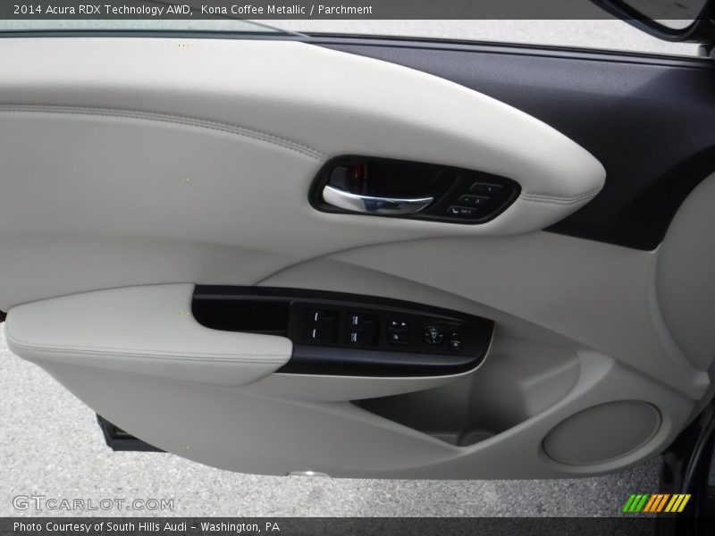 Kona Coffee Metallic / Parchment 2014 Acura RDX Technology AWD