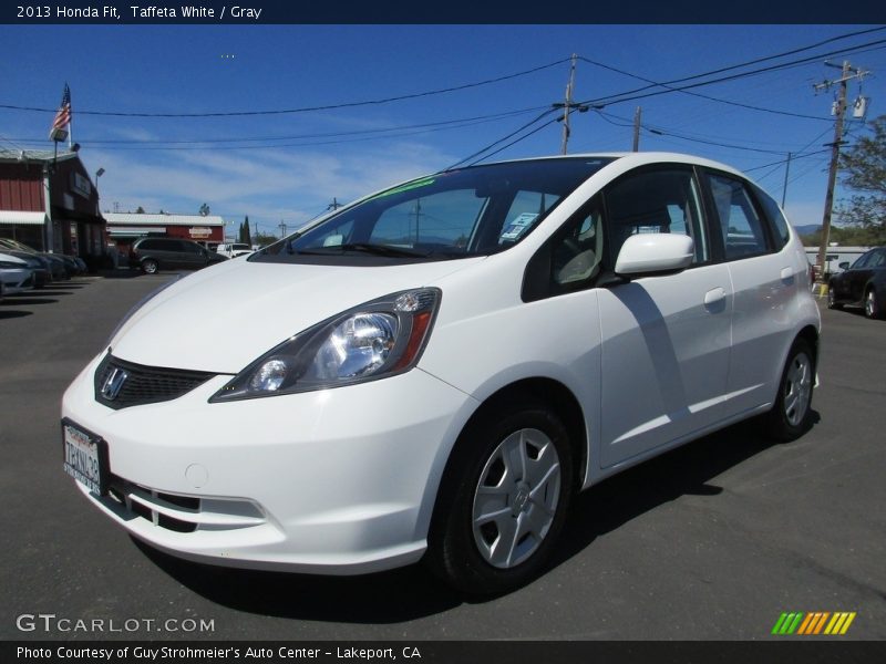 Taffeta White / Gray 2013 Honda Fit