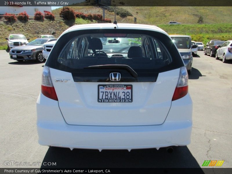 Taffeta White / Gray 2013 Honda Fit
