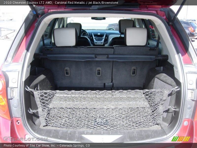Cardinal Red Metallic / Jet Black/Brownstone 2010 Chevrolet Equinox LTZ AWD