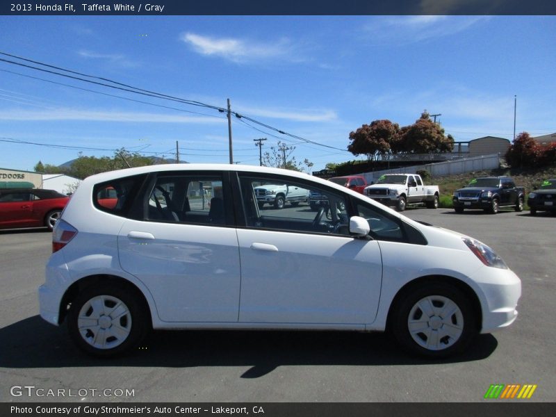 Taffeta White / Gray 2013 Honda Fit