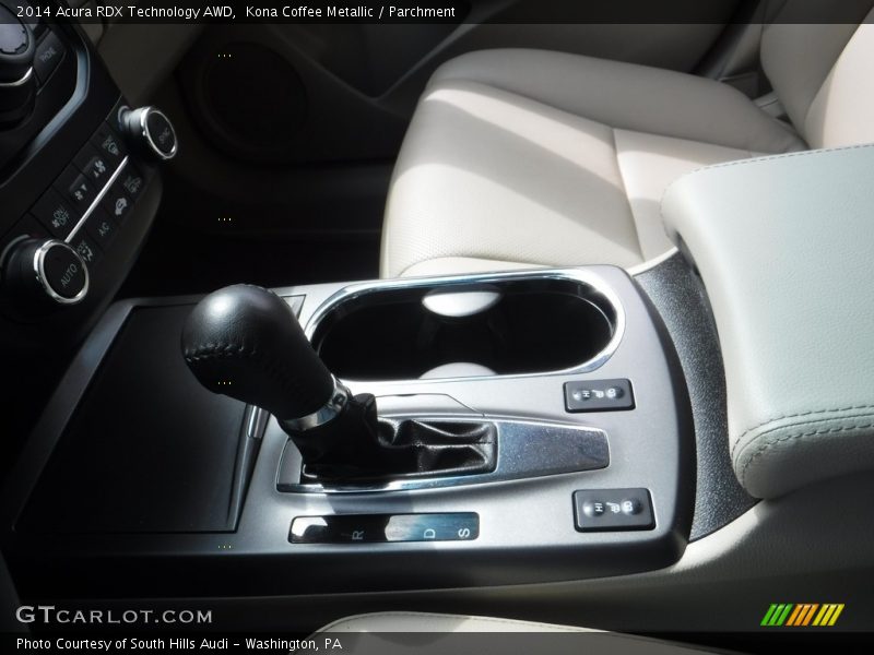 Kona Coffee Metallic / Parchment 2014 Acura RDX Technology AWD