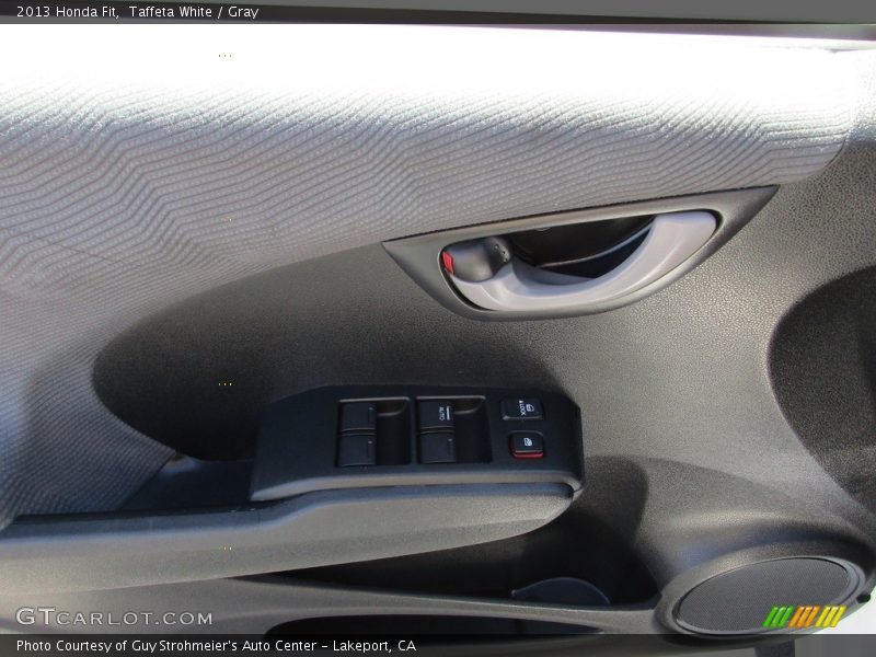 Taffeta White / Gray 2013 Honda Fit