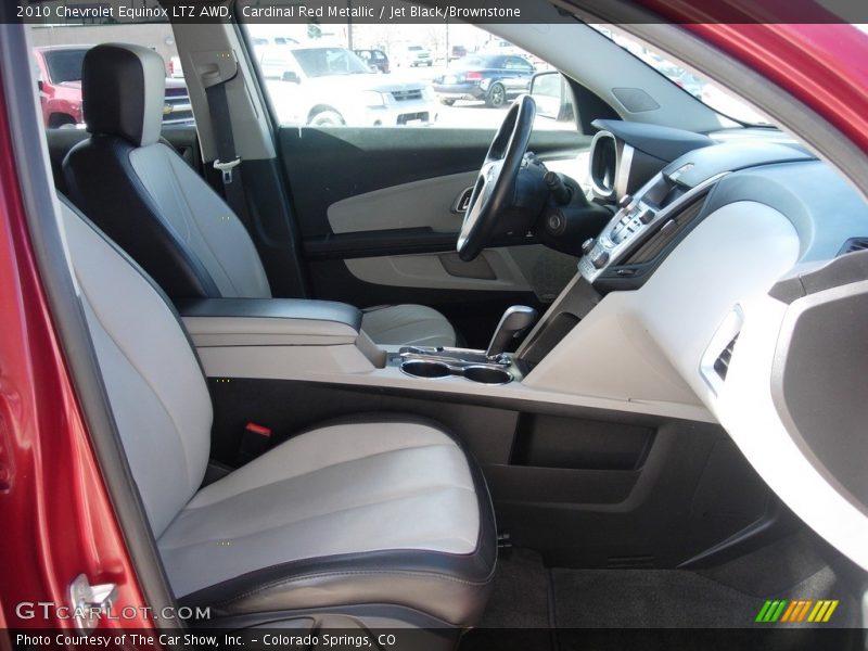 Cardinal Red Metallic / Jet Black/Brownstone 2010 Chevrolet Equinox LTZ AWD