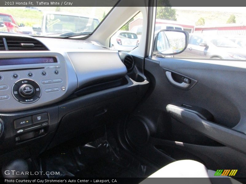 Taffeta White / Gray 2013 Honda Fit