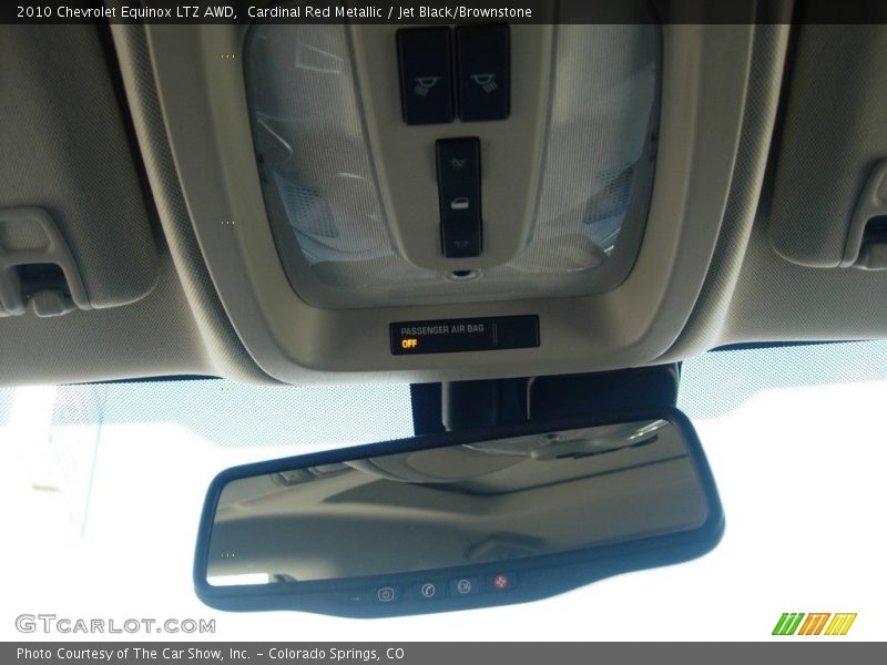 Cardinal Red Metallic / Jet Black/Brownstone 2010 Chevrolet Equinox LTZ AWD