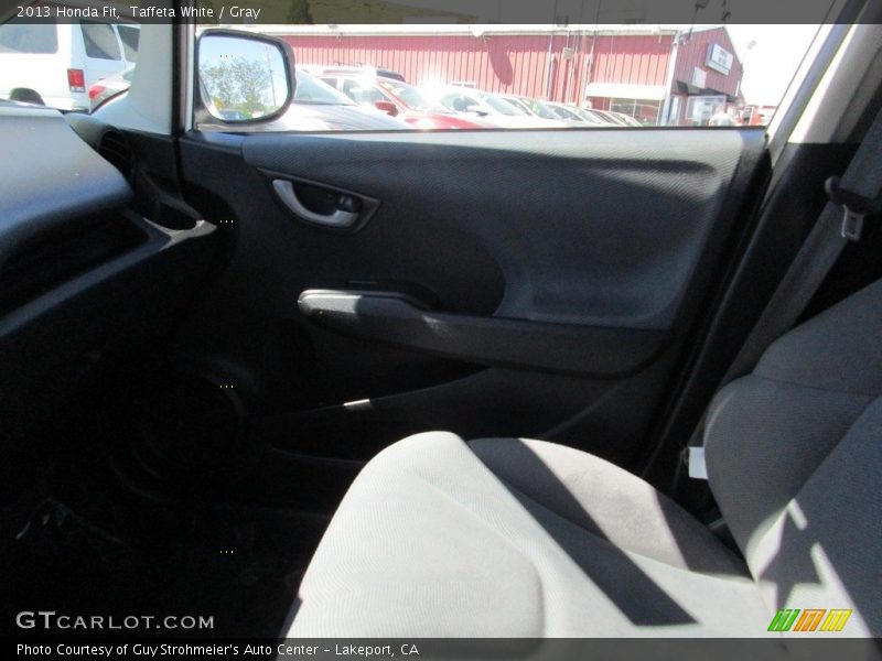 Taffeta White / Gray 2013 Honda Fit
