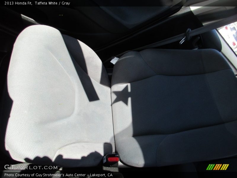 Taffeta White / Gray 2013 Honda Fit
