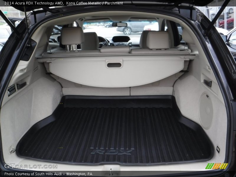 Kona Coffee Metallic / Parchment 2014 Acura RDX Technology AWD