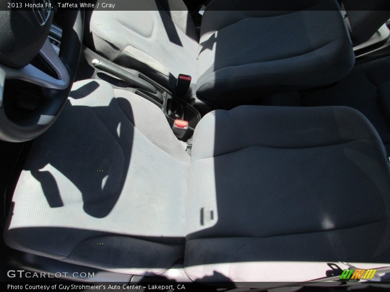 Taffeta White / Gray 2013 Honda Fit