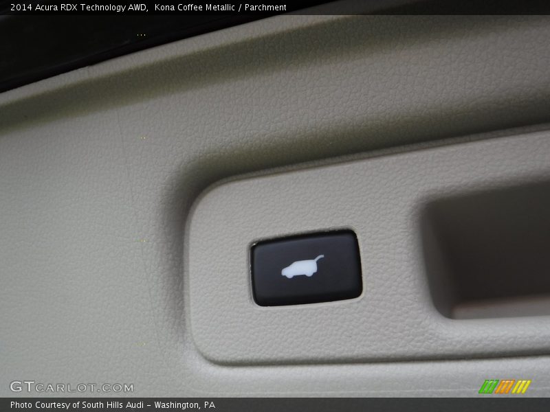 Kona Coffee Metallic / Parchment 2014 Acura RDX Technology AWD