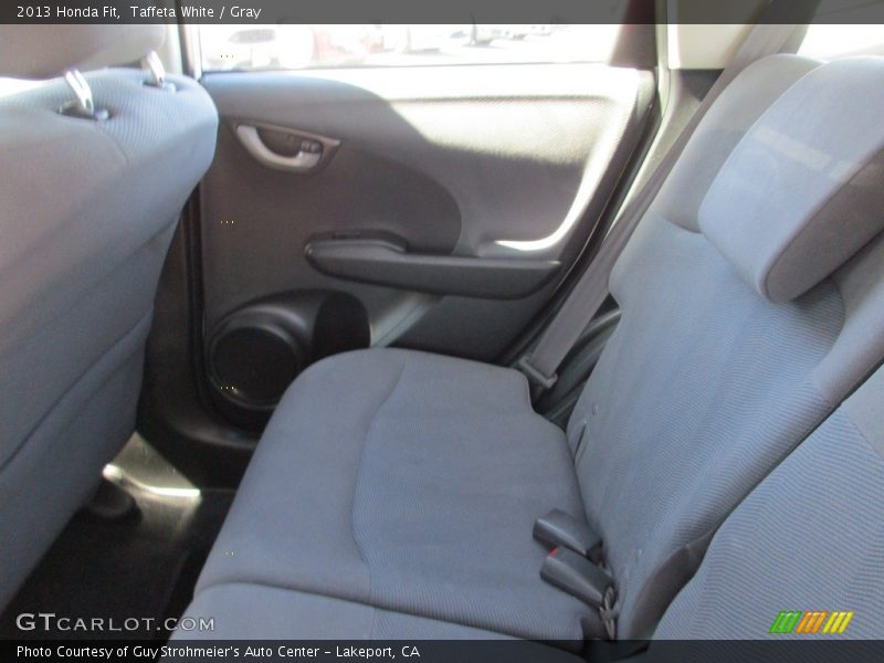 Taffeta White / Gray 2013 Honda Fit