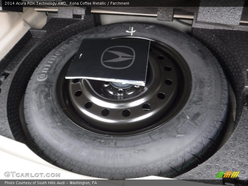 Kona Coffee Metallic / Parchment 2014 Acura RDX Technology AWD