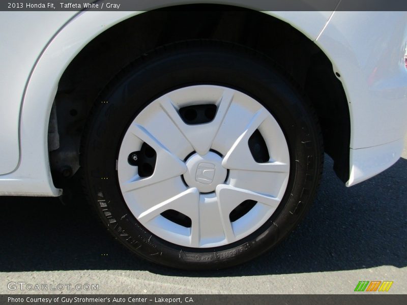Taffeta White / Gray 2013 Honda Fit